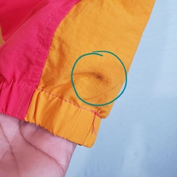 Reserve Fairfax Lightweight Windbreaker Multicolored Jacket Size Medium - Picture 9 of 10